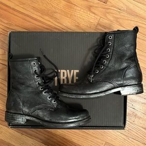 Frye Veronica Combat Boots